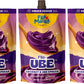 Fila Manila Ube Coconut Spread - Vegan, Gluten Free, Dairy Free - 5.8 OZ Pouch - 3 Pack