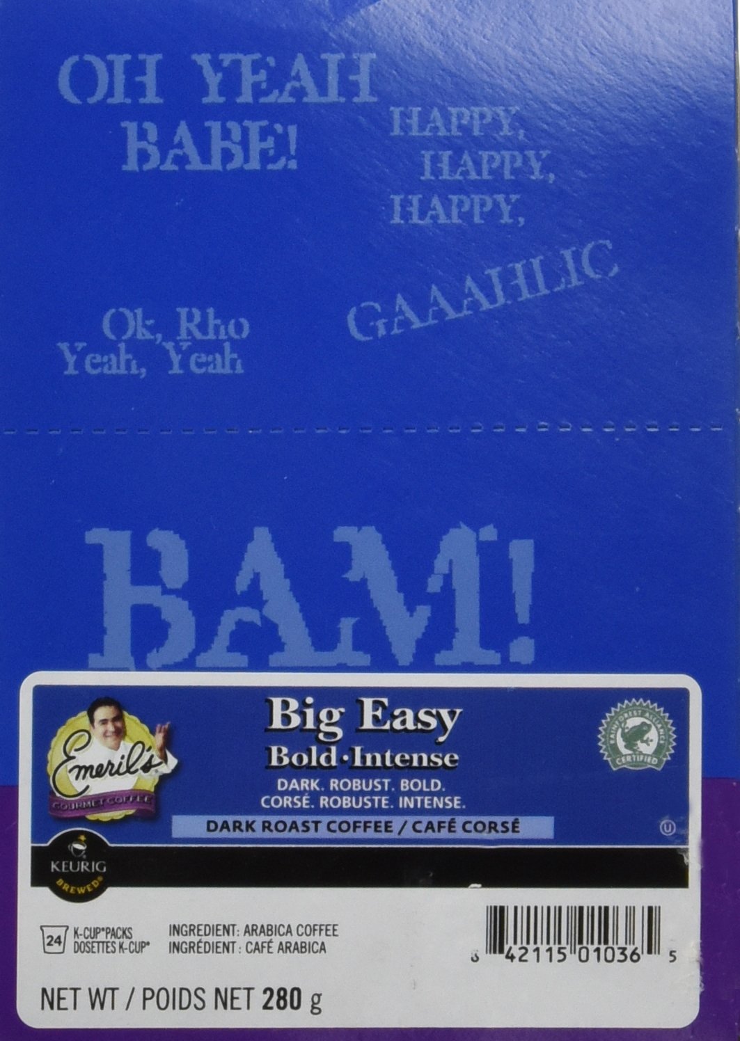 Emeril'S K-Cups, Big Easy Bold, 25 Count, 0.85 Ounce Box (Pack Of 2)