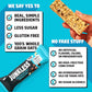 Junkless Chewy Granola Bar Variety Pack - Non-GMO, Gluten-Free, Less Sugar - 24 Bars - Chocolate Chip, Double Chocolate, Peanut Butter, Strawberry