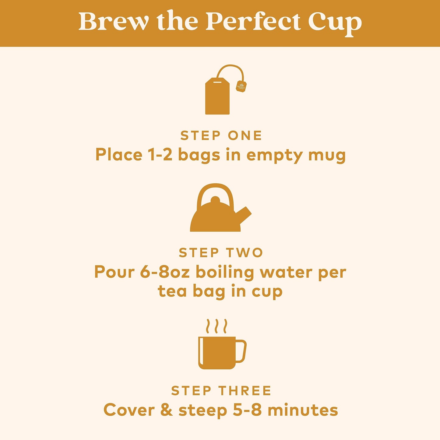 ORGANIC INDIA Tulsi Lemon Ginger Herbal Tea - Vegan, Caffeine-Free, 18 Count (Pack of 3) - Natural