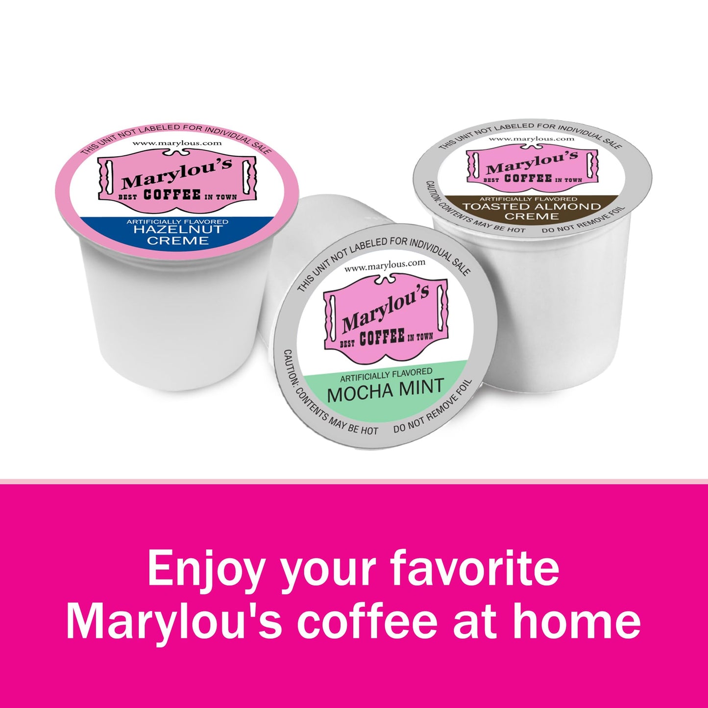 Marylous Coffee Regular Blend Decaf Gourmet Single Serve Pods, Compatible with Keurig, 72 Count