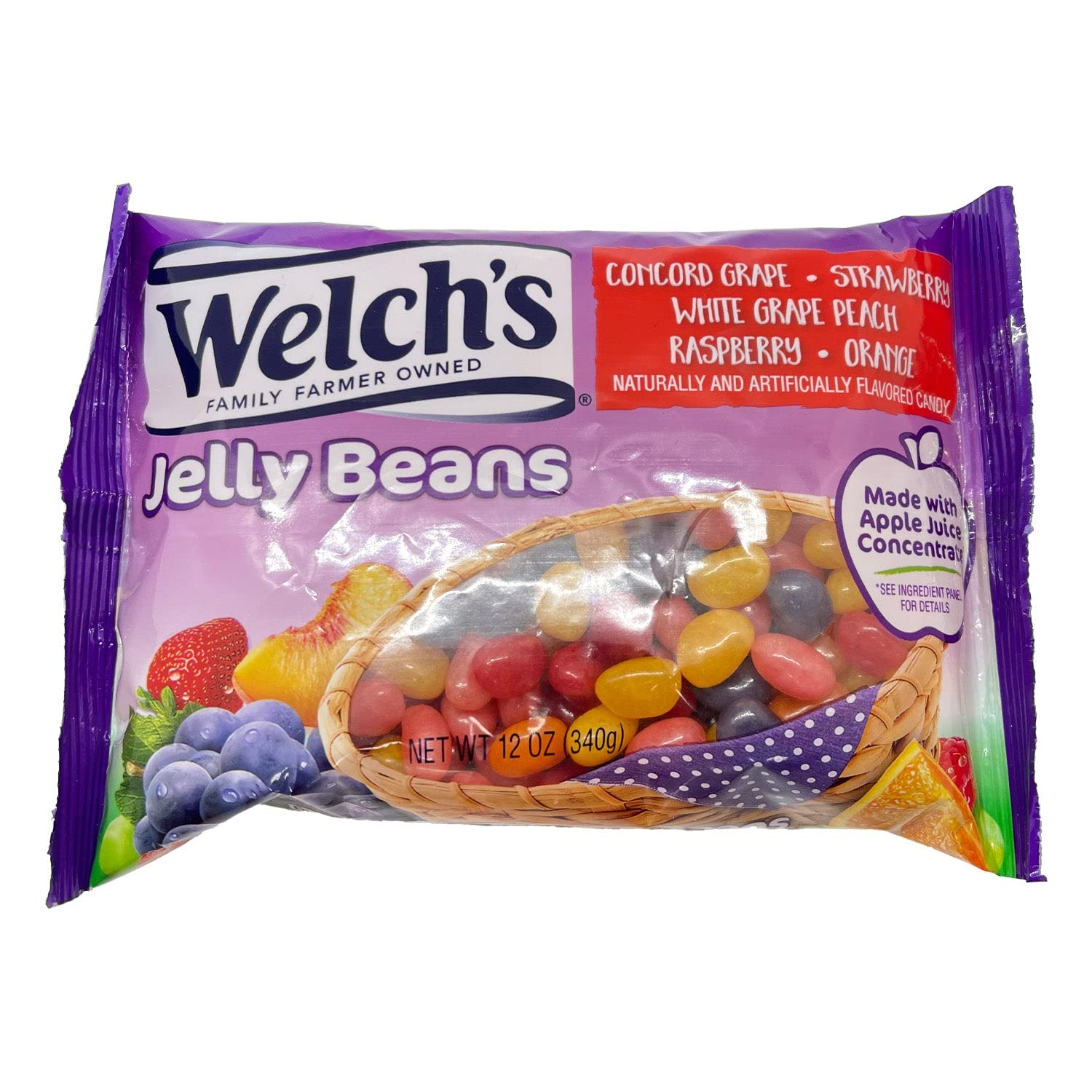 Welch's Assorted Jelly Beans 12 oz. Bag