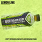 BODYprotective covering Zero Sugar Lemon Lime Sports Drink, Sugar Free, Low-Calorie, 20 fl oz (Pack of 6)