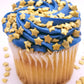 Ncs Gold Stars Edible Sprinkles, 4 Ounces - Great For Cupcakes, Cookies, Cakes, Cakes Pops