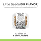 Top Seedz Organic Gluten Free 6 Seed  ers, 2-Pack, 5 Ounces, Healthy Vegan Snack