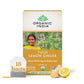 ORGANIC INDIA Tulsi Lemon Ginger Tea Bags - Herbal, Vegan, USDA Organic - 18 Count - Caffeine-Free