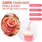 Colaele Red Pink Edible Glitter Powder for Cakes & Drinks - 5g Food Grade Luster Dust