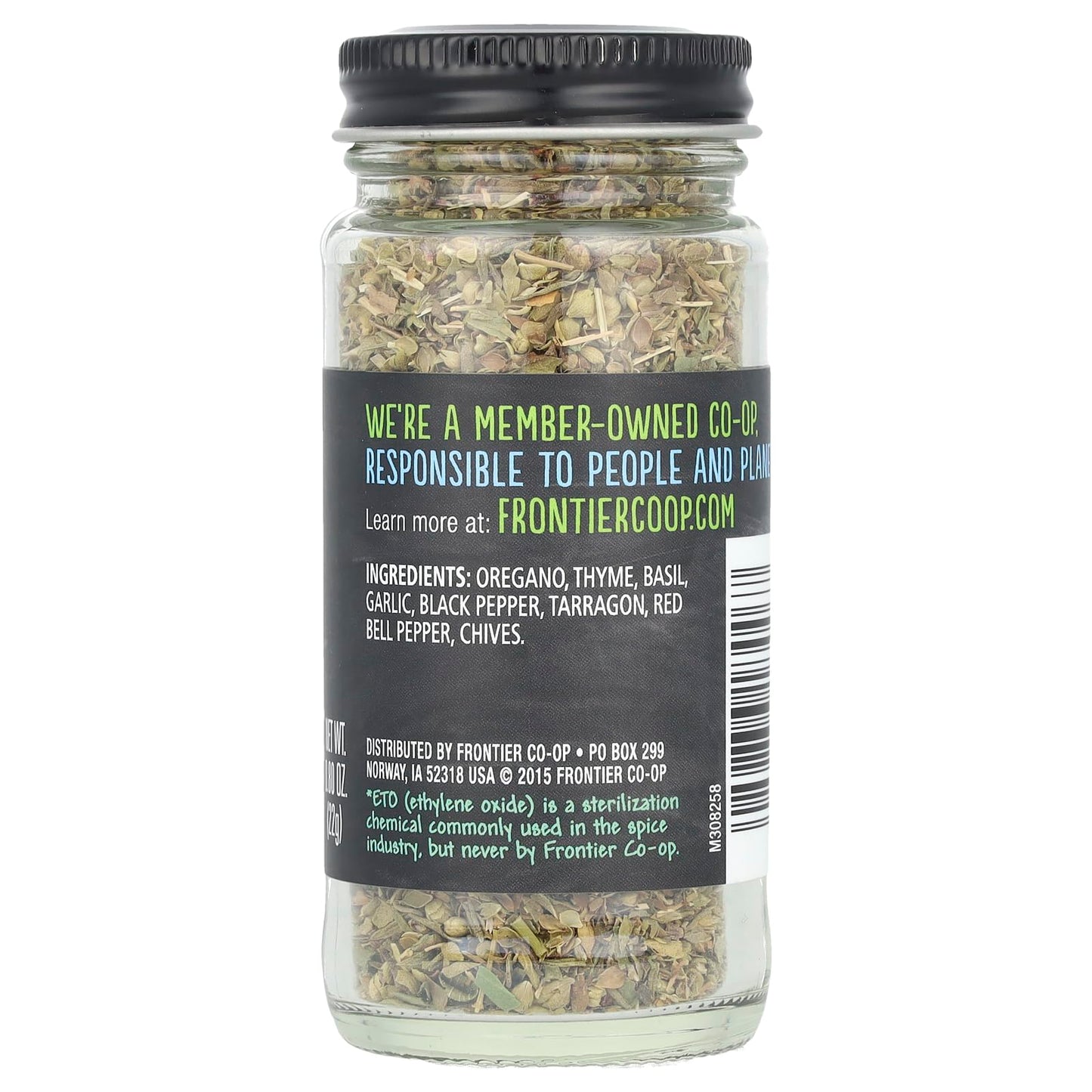 Frontier Italy Blend Spice, Salt-Free, 0.8 Ounces, Model 089836184467