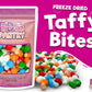 Freeze Dried Air Taffy Bites Crunchy Candy - Variety Sour Fruit Flavors, 4Oz | Cherry, Orange, Watermelon, Blue Raspberry, Strawberry | Snack Treat, Gift