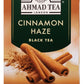 Ahmad Tea Black Tea, Cinnamon Haze, 20 ct (Pack of 6), Caffeinated, Sugar-Free, Model 695