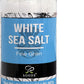 Soeos Sea Salt  Fine Grain  20 Oz (1.25 Pound)  Non-GMO  Nature Himalayan White Salt  Rock Salt for Grinder Refill (Pack of 1)