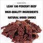 Old Trapper Beef Jerky, Teriyaki, 8 Ounce, 11g Protein, 70 Calories, Tender Meat Snack