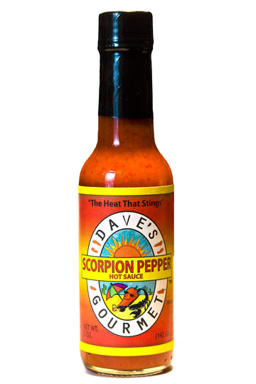 Daves Gourmet Scorpion Pepper Hot Sauce, 5 Ounces