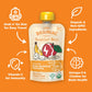 Little Brainiac Breakfast Blend Organic Fruit & Oat Toddler Pouches, Banana Apple Oat with Omega-3s DHA/EPA and Choline, Clean L