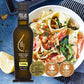 Pellas Nature Lemon Infused Greek Extra Virgin Olive Oil, 8.5 oz Glass Bottle, Kosher, Gold Award Winner