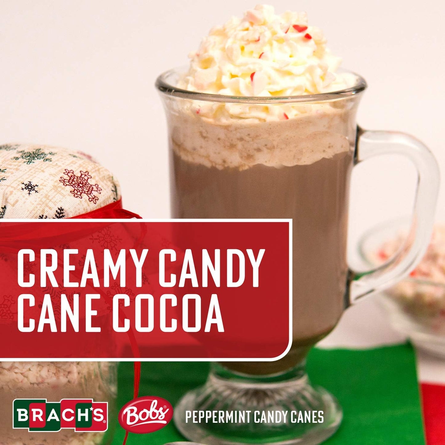 Brachs Peppermint Candy Canes - Individually Wrapped Bulk Christmas Candy Canes - Holiday Classic Candy - Stocking Stuffer Candy - Bulk Candy Box (36 Count)