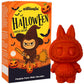 Labudabu Halloween Chocolate Pumpkin Candy – Belgian Chocolate Gourmet Bar 40G With Pumpkin Purée Filling – Trick Or Treat Party Favor & Gift Box For Kids And Mature-Themeds,Thanksgiving, Christmas