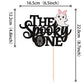1 Pcs The Spooky One Cake Topper Glitter Baby Ghost Halloween 1St Birthday Cake Pick Baby Shower Cake Decoration For Halloween O