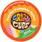 Crazy Cups Decaf Flavored Vanilla Pumpkin Spice Coffee Pods, Medium Roast, Single Serve for Keurig, 22 Count