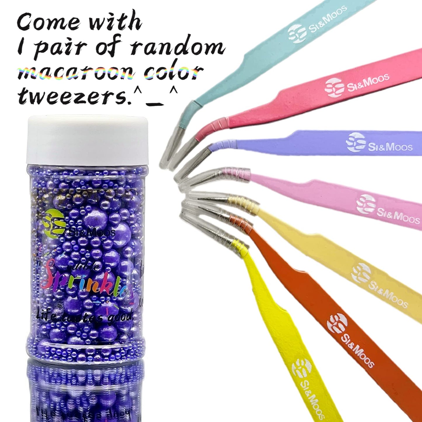 Se Si&Moos Purple Edible Pearls For Cake Decorating Purple Sugar Pearls Purple Pearl Sprinkles For Cake Decorating Purple Sprink