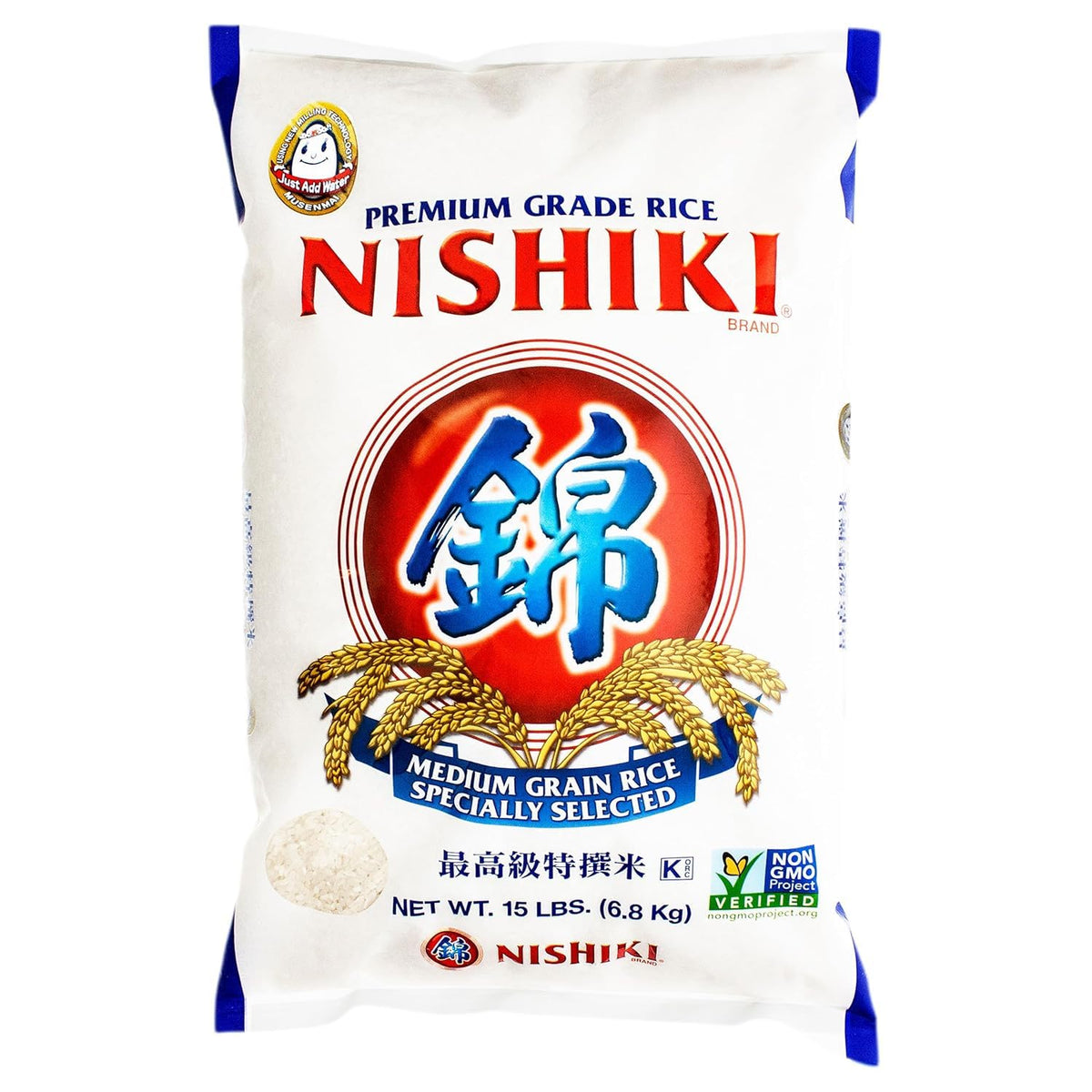 Graise Rice DO MY BEST NISHIKI Premium Grace Rice, 6.8 kg (15 lb), Pack of 1 ...