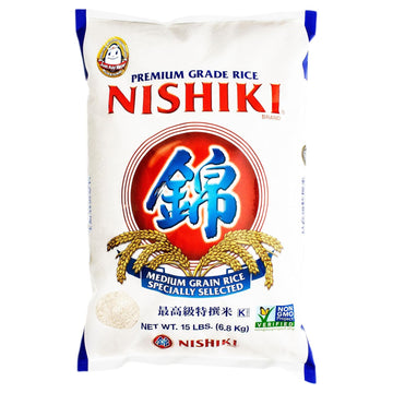 DO MY BEST NISHIKI Premium Grace Rice, 6.8 kg (15 lb), Pack of 1