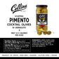 Collins Gourmet Vermouth Pimento Olives | Premium Cocktail Garnish | 4.5oz | Black | Model O268