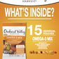 Orchard Valley Harvest Omega-3 Mix, 1 Ounce Bags (Pack Of 15), Walnuts, Cranberries, Almonds, And Pistachios, Gluten Free, Non-G