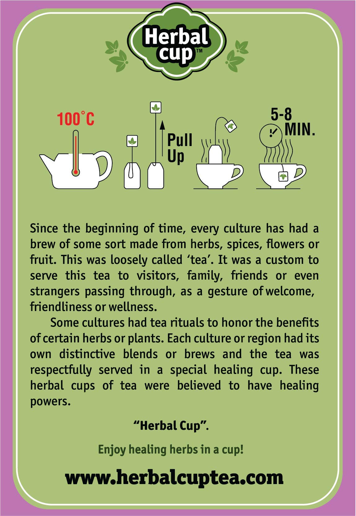 Herbal Cup Womens Tea, Organic Shatavari Turmeric, 16 Count, Caffeine-Free