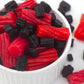 By The Cup Strawberry Licorice Twists, 2.5 Pound Bulk Bag