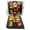 Raindrops - Gummy Candy Small Sushi Bento Box - Yummy Gummy Food Looks Just Like A Sushi - Mens Stocking Stuffer Ideas - (3.0 Oz