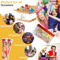 Cereal Bars Variety Pack Breakfast Food Snack Box 30 Individually Wrapped Granola Bars Lucky Charms, Cinnamon Toast Crunch, Gold