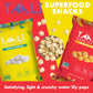 Taali 4-Flavor Variety Water Lily Pops (4-Pack) - Roasted Fox Nuts Makhana Snack | Crunchy Indian Healthy Snacks | Protein-rich,