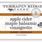 Terrapin Ridge Farms Apple Cider Maple Balsamic Vinaigrette – Gourmet Salad Dressing – 12 Fl Oz Bottle (Pack of 2)