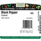 Frontier Co-op Pepper, Black Cracked, Kosher | 1 lb. Bulk Bag | Piper nigrum L.