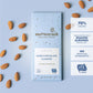 Moonstruck Chocolate Dark Chocolate Bar With Sea Salt And Almonds, 68% Cacao, 3.0Oz (Pack Of 12)