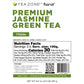 Tea Zone 8.5 Oz Premium Jasmine Green Tea Bag