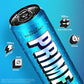 PRIME HYDRATION Energy Drink, Blue Raspberry, 200mg Caffeine, 355mg Electrolytes, Vegan, Gluten Free, 12 Fl Oz, 24 Pack