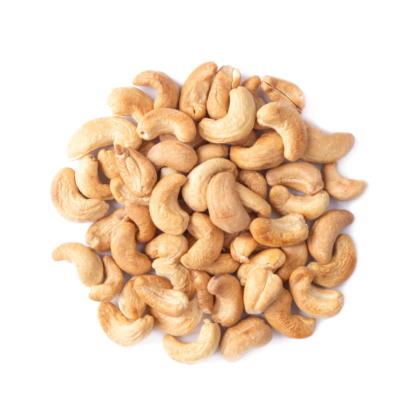Food To Live Dry Roasted Whole Cashews With Himalayan Salt, 1 Pound Oven Roasted Lightly Salted Fancy Nuts, No Oil Added, Vegan,