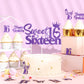 Joymemo 25 Pack 16Th Birthday Cake Decorations Purple, Sweet 16 Sixteen Cake Topper, Happy Birthday Sweet 16 Cupcake Toppers For
