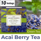 Elephant Park Premium Organic Holiday Tea Bag Sampler Gift Box - 90 Bags, 9 Exotic Herbal Flavors, Mixed Colors