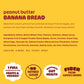 Evergreen Peanut Butter Banana Bread Waffles, 100% Whole Grain, 1 Full Combined Serving of Fruits & Veggies, Supports Gut Health