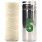Vegan Dental Floss  Refillable Tooth Floss  Candelilla Wax  Plastic Free Dental Tape  Zero Waste Floss  Stainless Steel Dispense