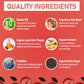 Bestwekk Maximum-Strength Apple Cider Vinegar Gummies with Probiotics & B12 – 2,000 mg, 120 Count