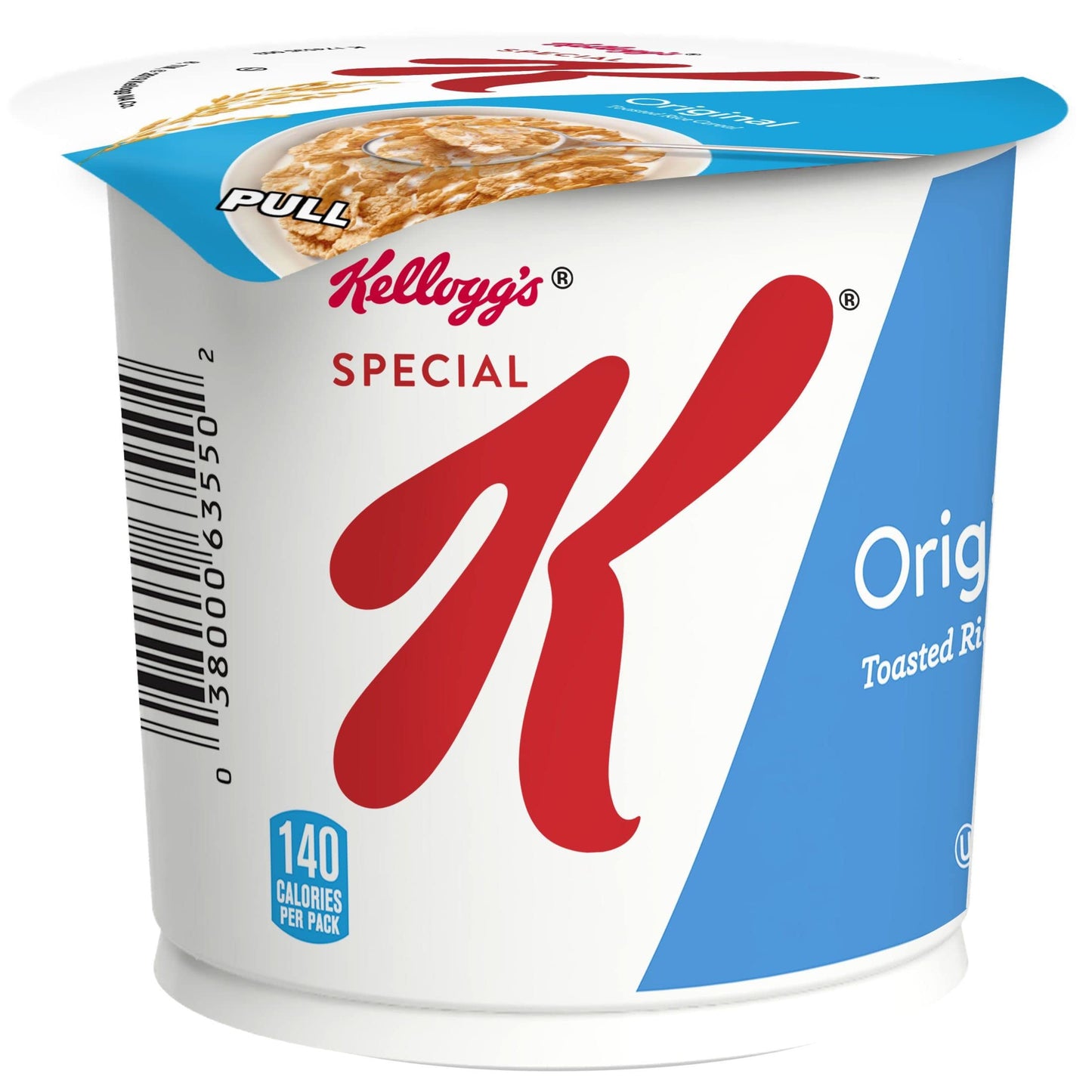 Kellogg s Special K, Breakfast Cereal in a Cup, Original, Bulk Size, 12 Count (Pack of 2, 7.5 oz Trays)