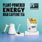 ZEST TEA Blue Lady Black Tea Loose Leaf Blend, 150mg Caffeine, 4 Oz, All Natural Coffee Alternative