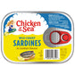 Chicken of the Sea Sardines in Lemon & Olive Oil, Wild Caught, 3.75 oz Can, Pack of 18