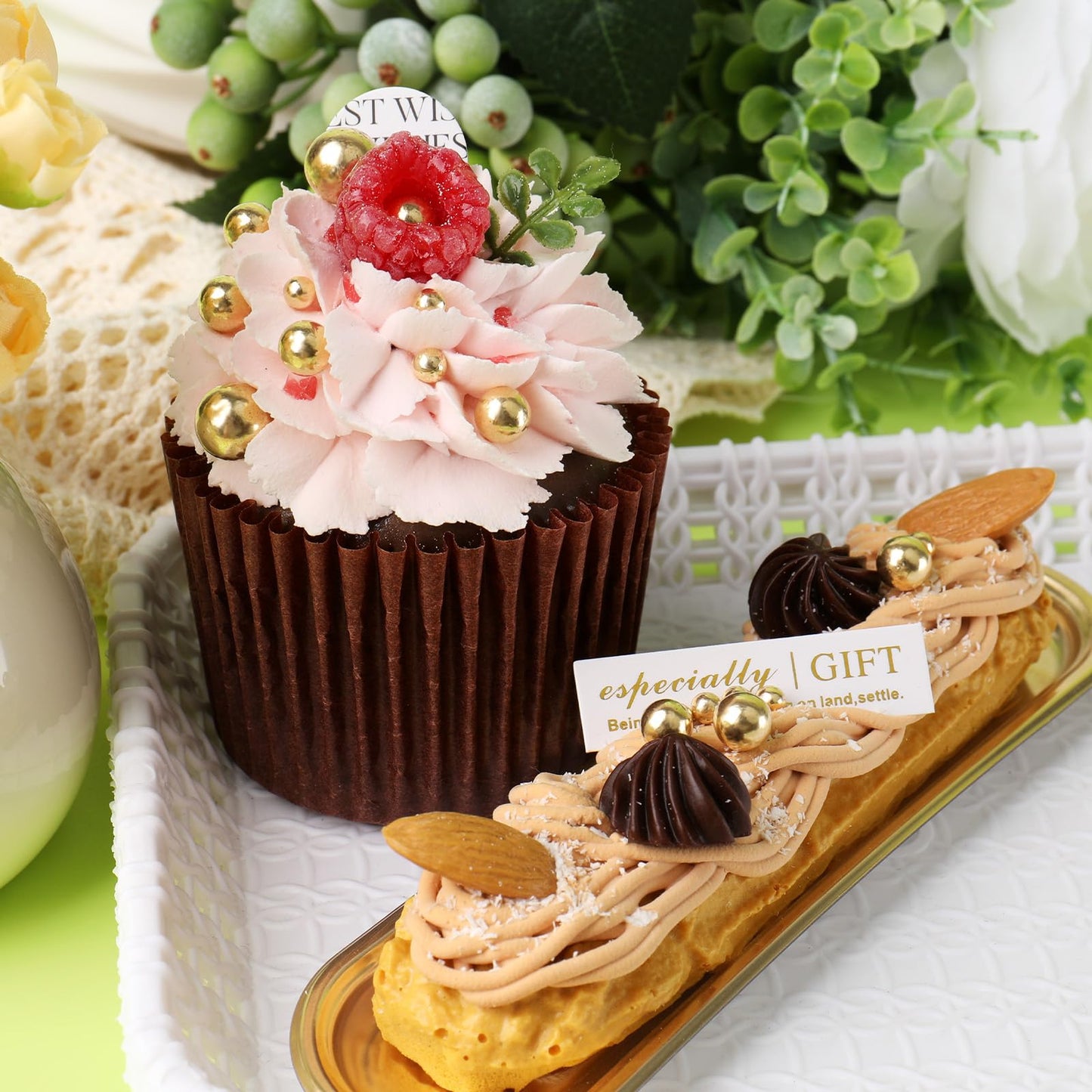 SweetGrove Edible Gold Pearl Sprinkles, Cake Decorating Sugar, 310g/11oz, for Cupcakes & Cookies, Wedding & Holiday Baking