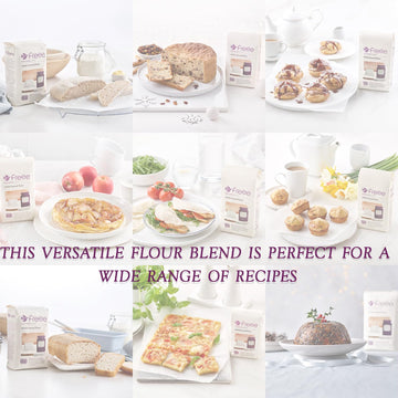 Freee White Bread Flour | All Purpose Gluten Free Flour | For Breads & Pastries Baking | Great For Bread Machine | Home Goods Ba