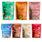 Karma Variety Popped Water Lily Seeds (Makhana) - 7 Flavor Variety Pack | Plant Based High Protein Gluten-free Nutritious Crunch